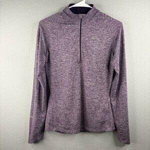Nike Purple 1/4 Zip Jacket